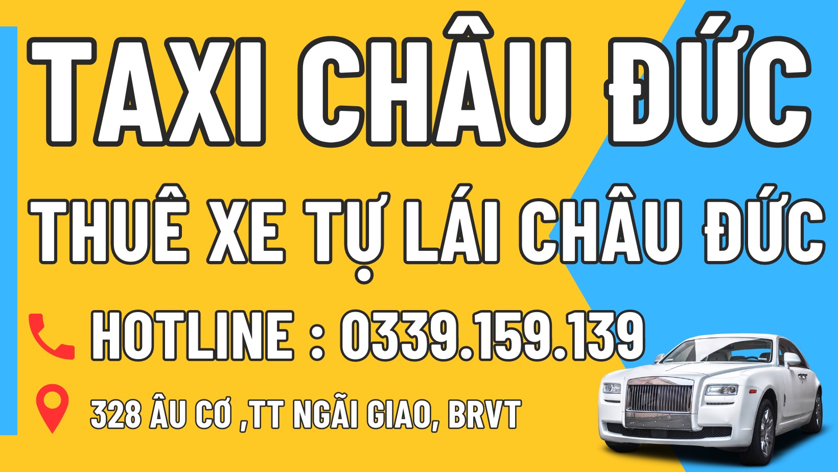 Taxi châu đức giá rẻ